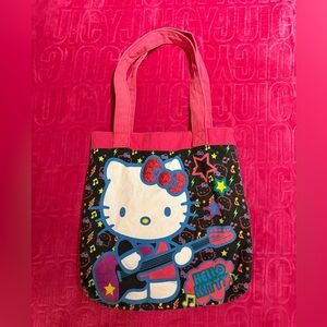 Hello Kitty Guitar Tote Bag Y2K Sanrio Pink Mini Shoulder Bag